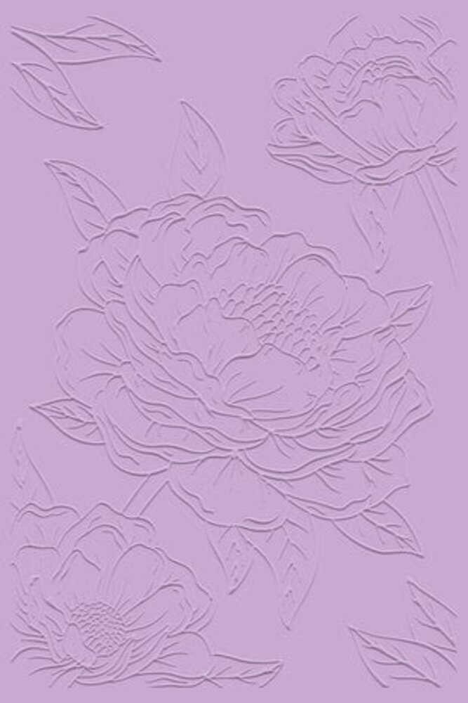 Gemini Illustrated Embossing Folder Pretty Peonies (GEM-EF4-PEPE) Gemini Illustrated Embossing Folder Pretty Peonies (GEM-EF4-PEPE)
