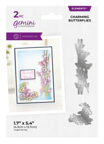 Gemini Charming Butterflies Elements Dies (GEM-MD-ELE-CHBU)