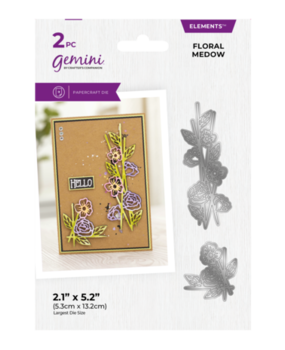 Gemini Floral Meadow Elements Dies (GEM-MD-ELE-FLME) Gemini Floral Meadow Elements Dies (GEM-MD-ELE-FLME)