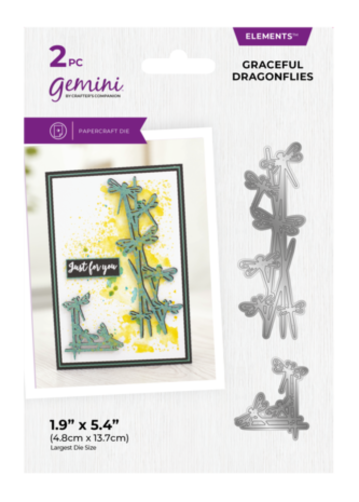 Gemini Graceful Dragonflies Elements Dies (GEM-MD-ELE-GRDR) Gemini Graceful Dragonflies Elements Dies (GEM-MD-ELE-GRDR)