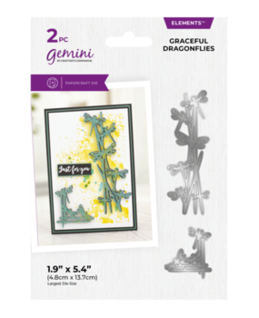 Gemini Graceful Dragonflies Elements Dies (GEM-MD-ELE-GRDR) Gemini Graceful Dragonflies Elements Dies (GEM-MD-ELE-GRDR)