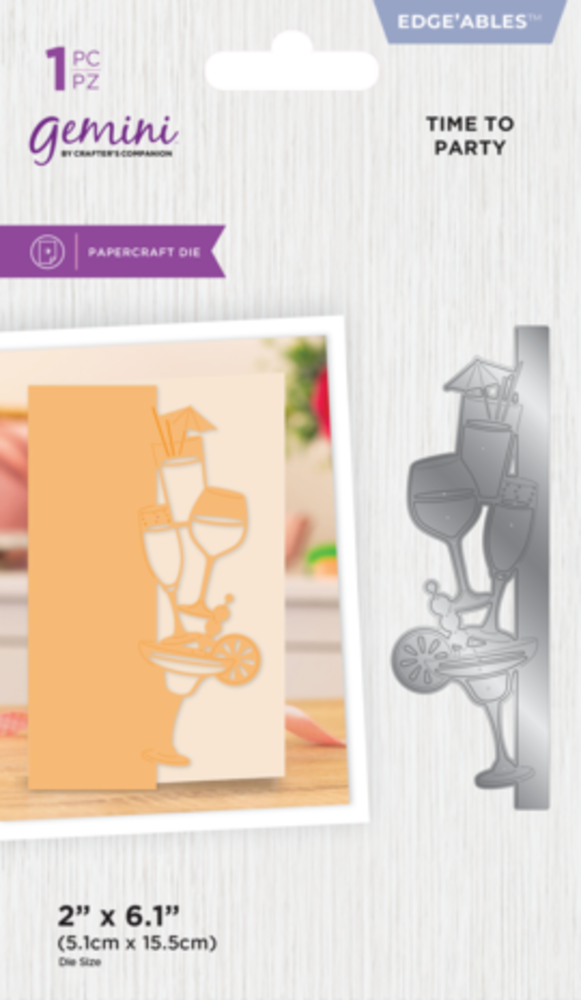 Gemini Time to Party Edge'ables Dies (GEM-MD-EDG-TPAR) Gemini Time to Party Edge'ables Dies (GEM-MD-EDG-TPAR)