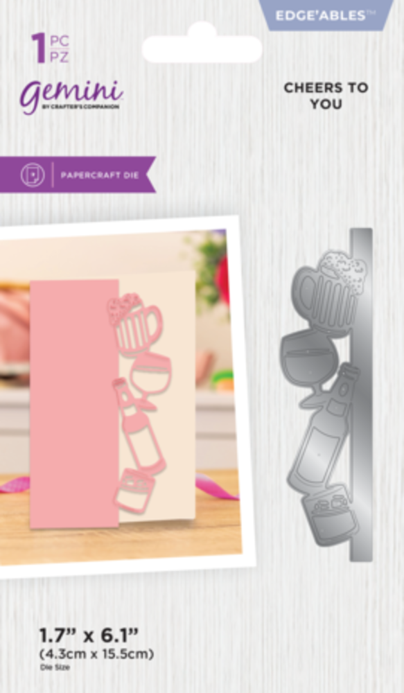 Gemini Cheers to You Edge'ables Dies (GEM-MD-EDG-CTYO) Gemini Cheers to You Edge'ables Dies (GEM-MD-EDG-CTYO)