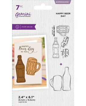 Gemini Happy Beer Day Stamp & Die (GEM-STD-HABEDA) Gemini Happy Beer Day Stamp & Die (GEM-STD-HABEDA)