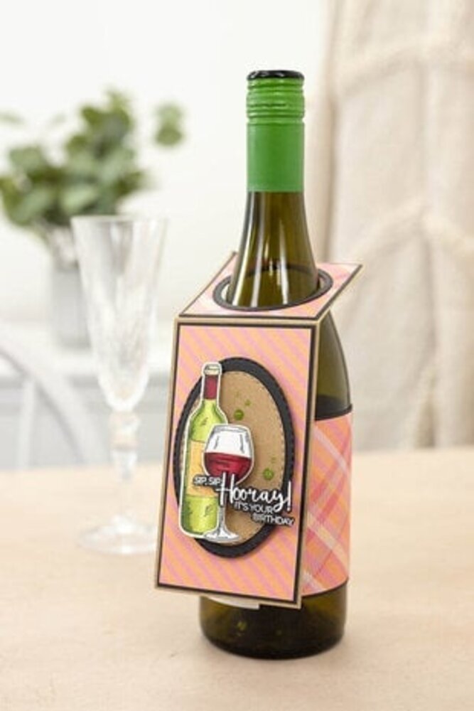 Gemini Time to Wine Stamp & Die (GEM-STD-TIWINE) Gemini Time to Wine Stamp & Die (GEM-STD-TIWINE)