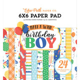 Echo Park Make A Wish Birthday Boy 6x6 Inch Paper Pad (MWB348023)