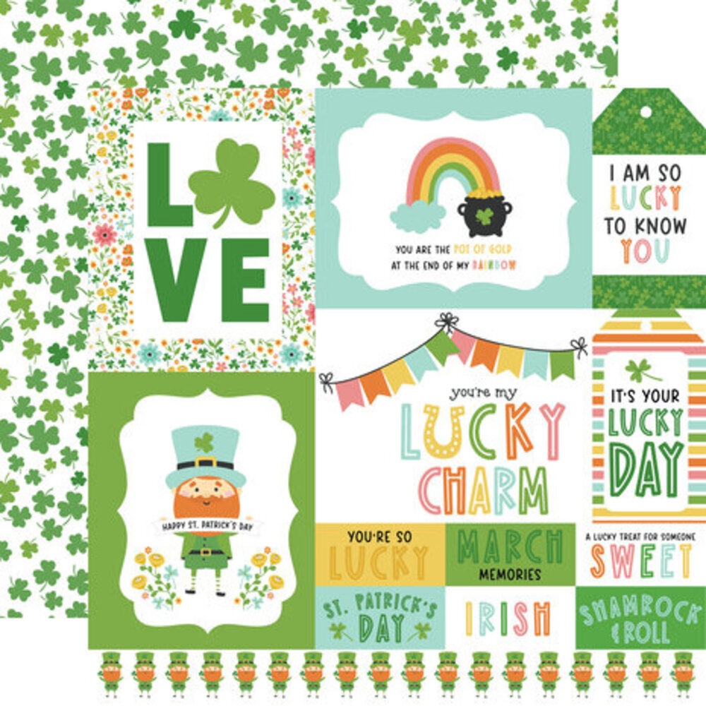 Echo Park Happy St. Patrick's Day 12x12 Inch Collection Kit (SPD350016) Echo Park Happy St. Patrick's Day 12x12 Inch Collection Kit (SPD350016)