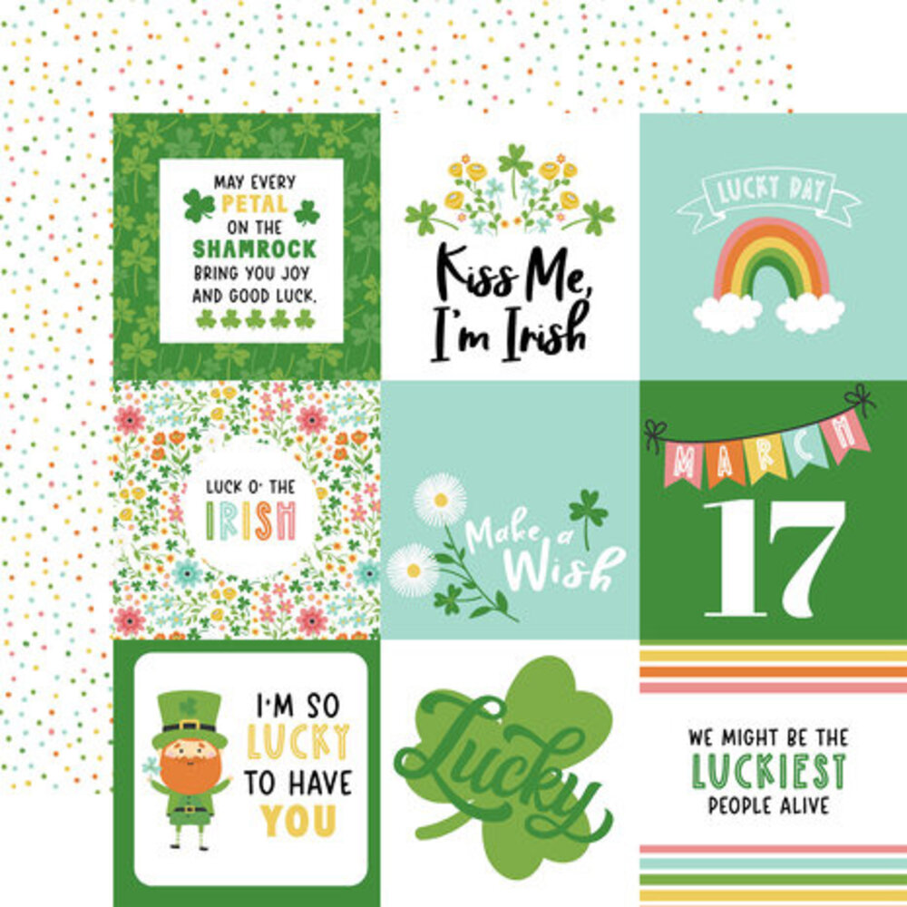 Echo Park Happy St. Patrick's Day 12x12 Inch Collection Kit (SPD350016) Echo Park Happy St. Patrick's Day 12x12 Inch Collection Kit (SPD350016)