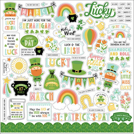 Echo Park Happy St. Patrick's Day 12x12 Inch Collection Kit (SPD350016) Echo Park Happy St. Patrick's Day 12x12 Inch Collection Kit (SPD350016)