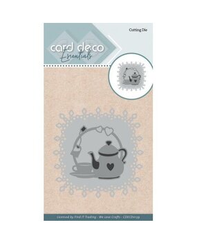 Card Deco Snijmal Tea Time (CDECD0139) Card Deco Snijmal Tea Time (CDECD0139)
