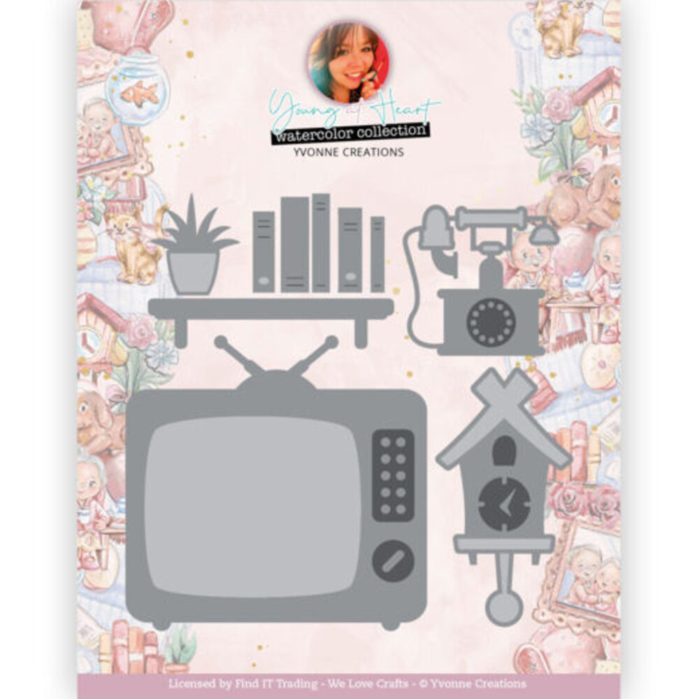 Yvonne Creations Young at Heart Home Accessoires Die (YCD10341)