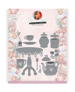 Yvonne Creations Young at Heart Tea Time Die (YCD10342)