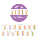 Little Lefty Lou Birthday Candles Washi Tape