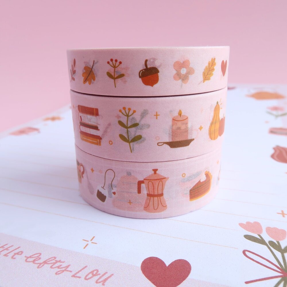 Little Lefty Lou Smalle Hygge Time Washi Tape Little Lefty Lou Smalle Hygge Time Washi Tape