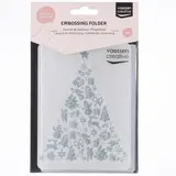Vaessen Creative Embossing Folder X-mas Tree (100605-104)*