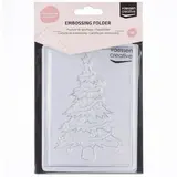 Vaessen Creative Embossing Folder Kerstboom (100605-118)*
