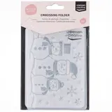 Vaessen Creative Embossing Folder Sneeuwman (100605-119)