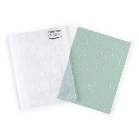 Vaessen Creative Embossing Folder Sneeuwman (100605-119) Vaessen Creative Embossing Folder Sneeuwman (100605-119)