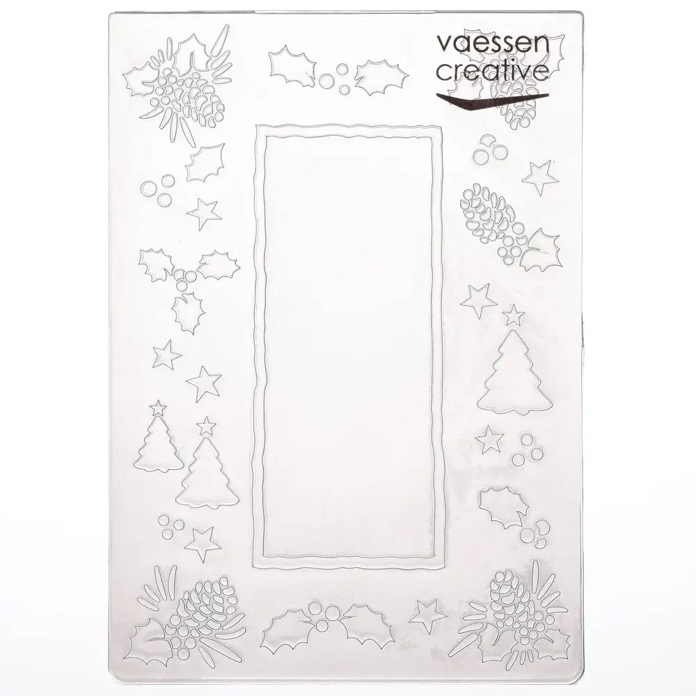 Vaessen Creative Embossing Folder Dennenappel Boom (100605-122) Vaessen Creative Embossing Folder Dennenappel Boom (100605-122)