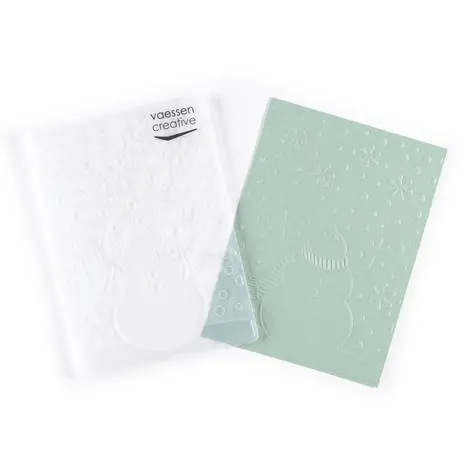 Vaessen Creative Embossing Folder Sneeuwman (100605-129) Vaessen Creative Embossing Folder Sneeuwman (100605-129)
