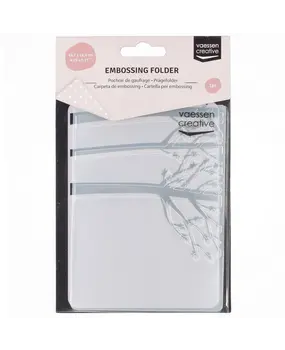 Vaessen Creative Embossing Folder Bos (100605-156) Vaessen Creative Embossing Folder Bos (100605-156)