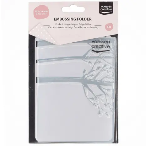 Vaessen Creative Embossing Folder Bos (100605-156) Vaessen Creative Embossing Folder Bos (100605-156)