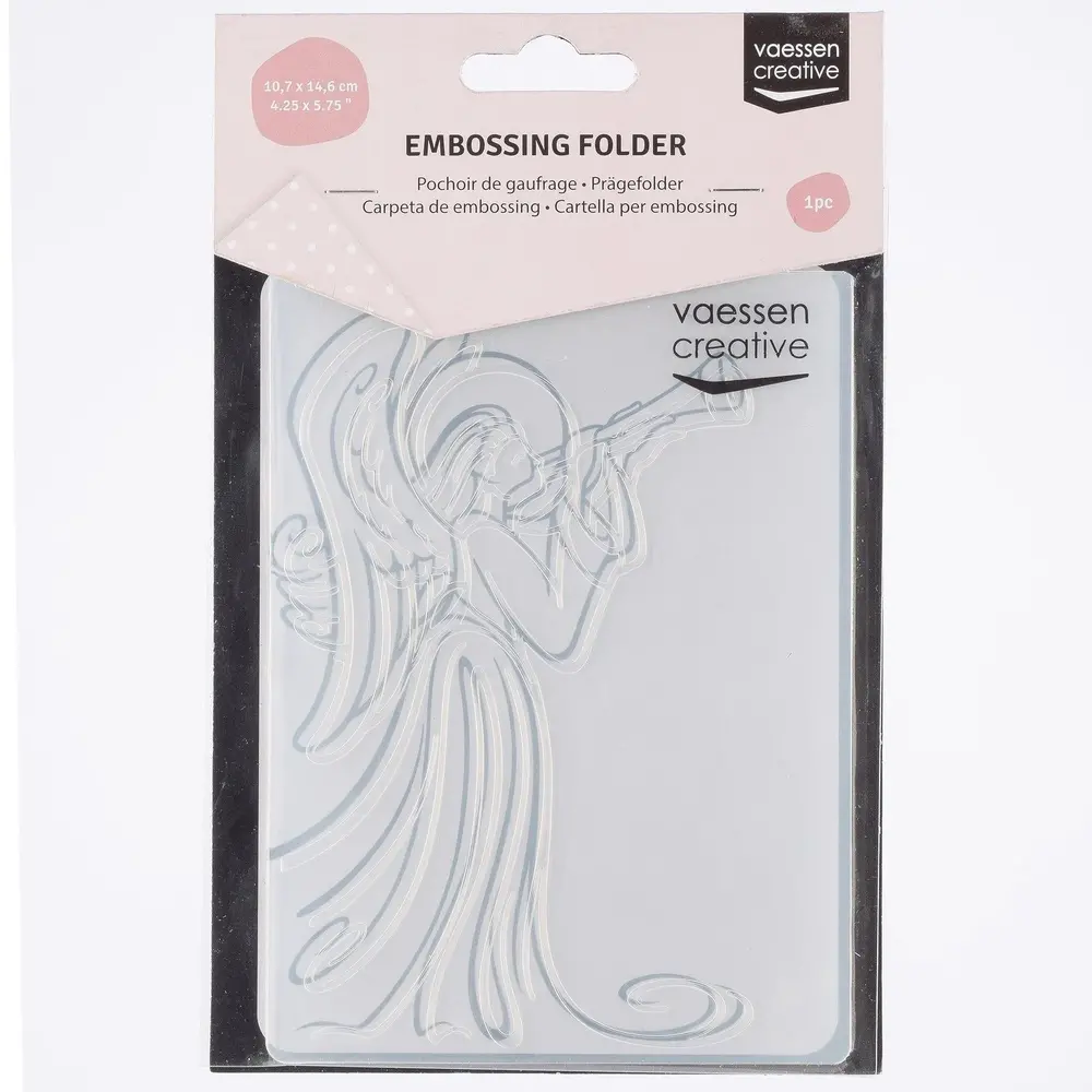 Vaessen Creative Embossing Folder Engel (100605-157) Vaessen Creative Embossing Folder Engel (100605-157)