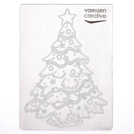 Vaessen Creative Embossing Folder Kerstboom (100605-175) Vaessen Creative Embossing Folder Kerstboom (100605-175)