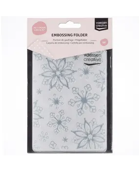 Vaessen Creative Embossing Folder Sneeuwvlokken (100605-189) Vaessen Creative Embossing Folder Sneeuwvlokken (100605-189)