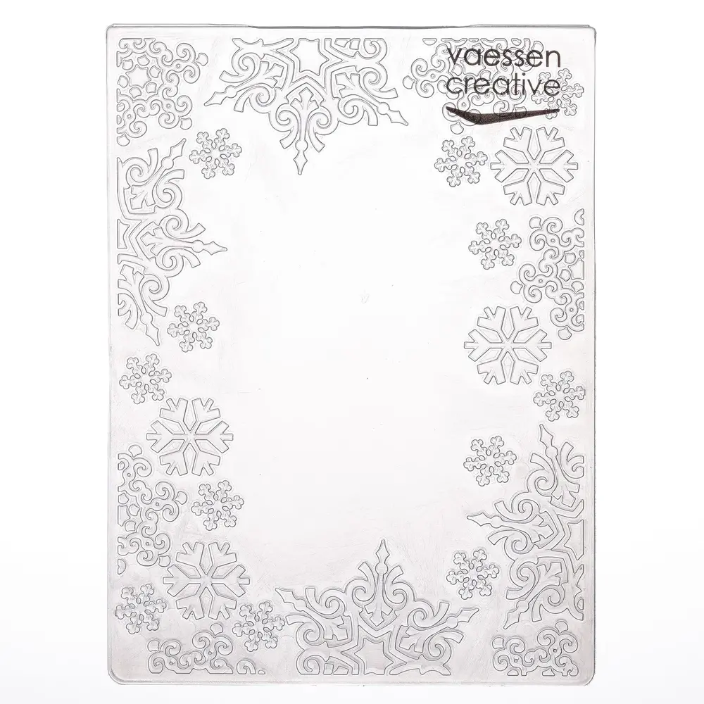 Vaessen Creative Embossing Folder Sneeuwvlok Kader (100605-210)