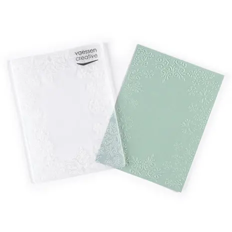 Vaessen Creative Embossing Folder Sneeuwvlok Kader (100605-210)