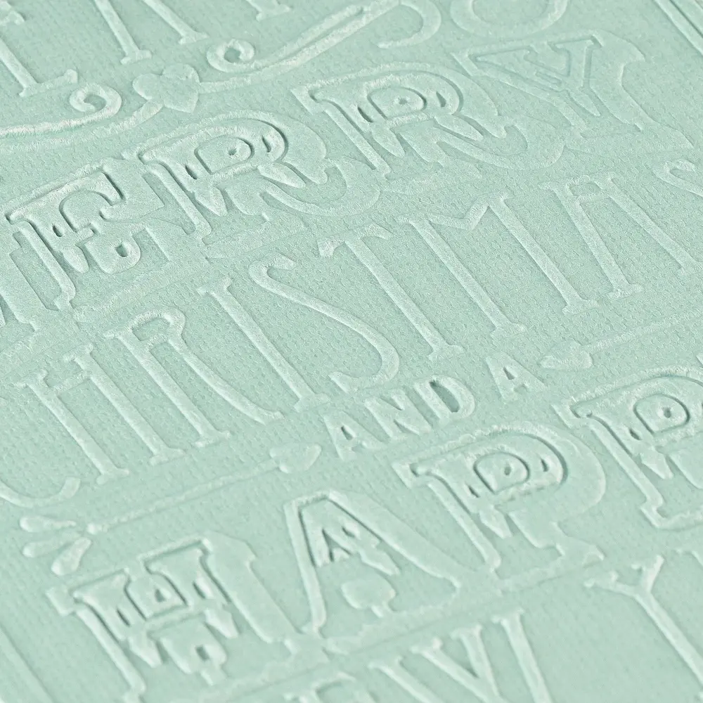 Vaessen Creative Embossing Folder Christmas Verse (100605-227) Vaessen Creative Embossing Folder Christmas Verse (100605-227)