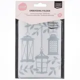 Vaessen Creative Embossing Folder Lantaarns in Boom (100605-229)*