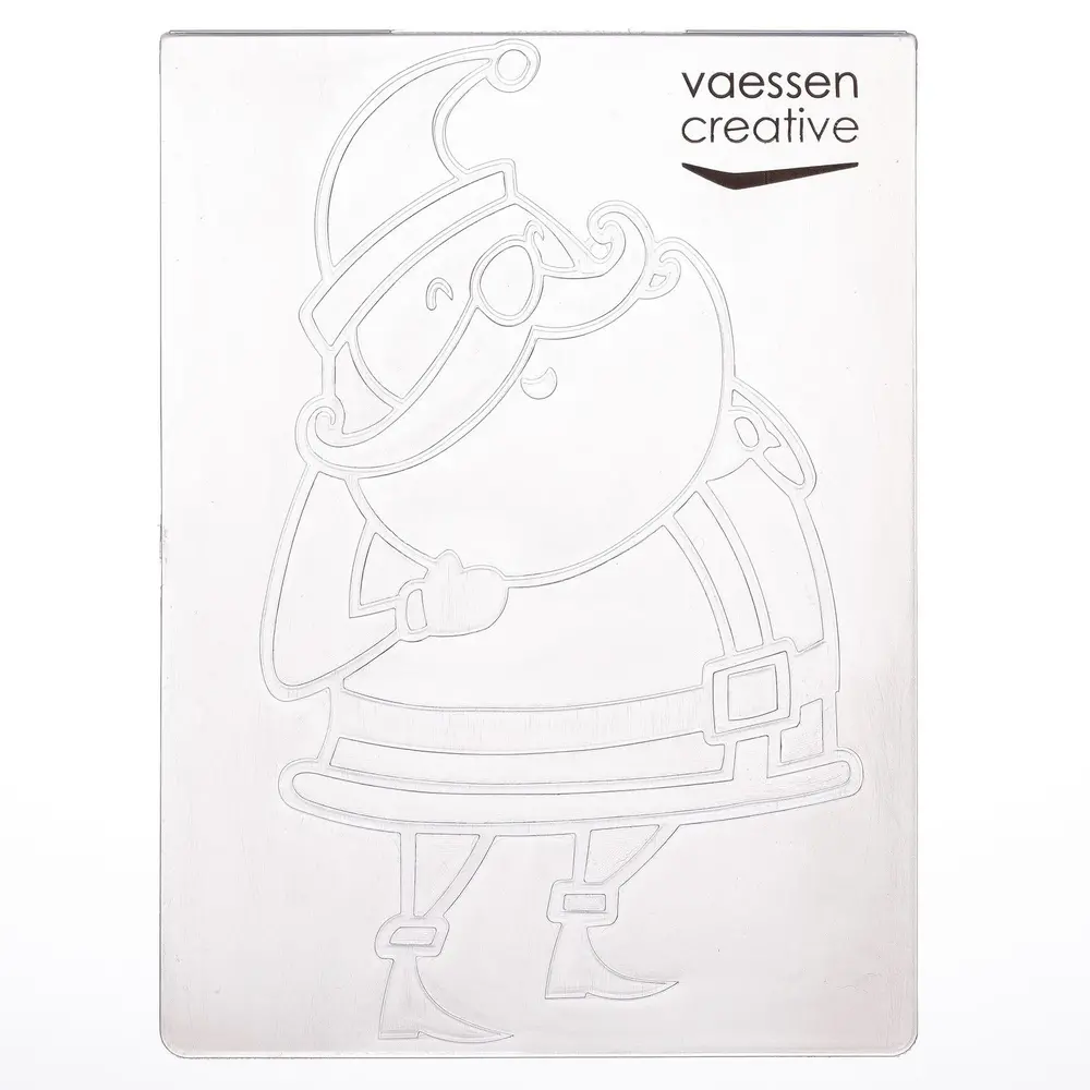 Vaessen Creative Embossing Folder Kerstman (100605-249) Vaessen Creative Embossing Folder Kerstman (100605-249)
