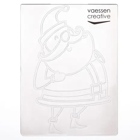 Vaessen Creative Embossing Folder Kerstman (100605-249) Vaessen Creative Embossing Folder Kerstman (100605-249)