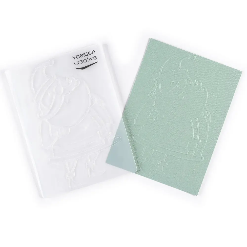 Vaessen Creative Embossing Folder Kerstman (100605-249) Vaessen Creative Embossing Folder Kerstman (100605-249)