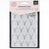 Vaessen Creative Embossing Folder Hertenkoppen (100605-297)