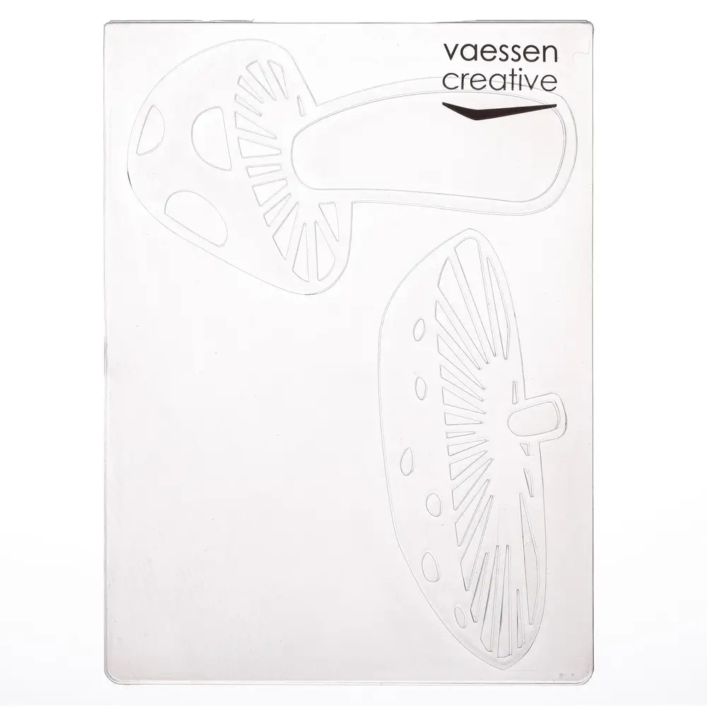 Vaessen Creative Embossing Folder Paddenstoelen (100605-299) Vaessen Creative Embossing Folder Paddenstoelen (100605-299)
