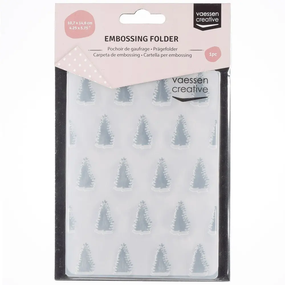 Vaessen Creative Embossing Folder Evergreens (100605-304) Vaessen Creative Embossing Folder Evergreens (100605-304)