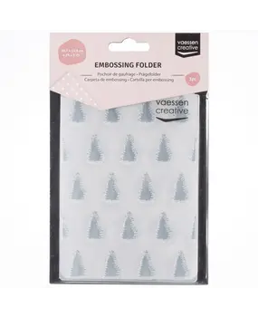 Vaessen Creative Embossing Folder Evergreens (100605-304)* Vaessen Creative Embossing Folder Evergreens (100605-304)*
