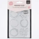Vaessen Creative Embossing Folder Kransen (100605-305)*