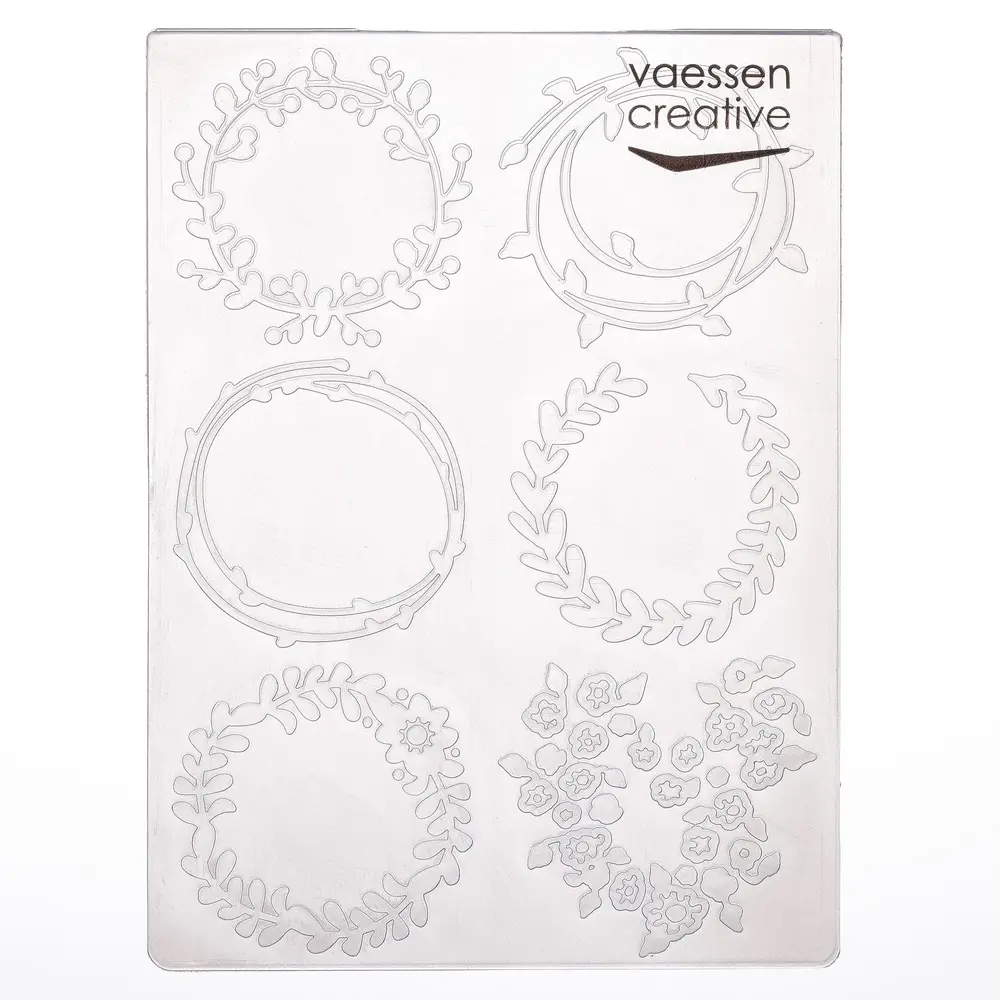 Vaessen Creative Embossing Folder Kransen (100605-305)