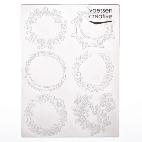 Vaessen Creative Embossing Folder Kransen (100605-305)