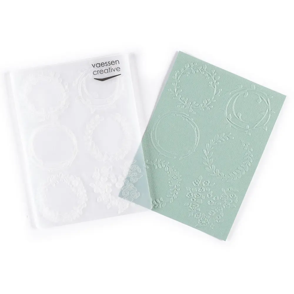Vaessen Creative Embossing Folder Kransen (100605-305)