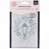 Vaessen Creative Embossing Folder Lamp and Wreath (100605-331)*