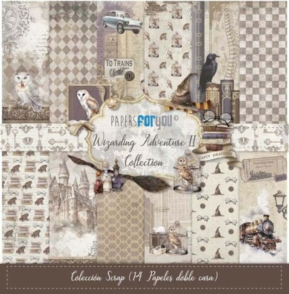 Papers For You Wizarding Adventure II 12x12 Inch Paper Pack (PFY-13184) Papers For You Wizarding Adventure II 12x12 Inch Paper Pack (PFY-13184)