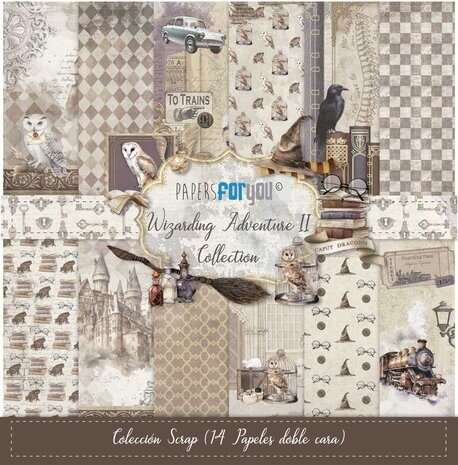 Papers For You Wizarding Adventure II 12x12 Inch Paper Pack (PFY-13184) Papers For You Wizarding Adventure II 12x12 Inch Paper Pack (PFY-13184)