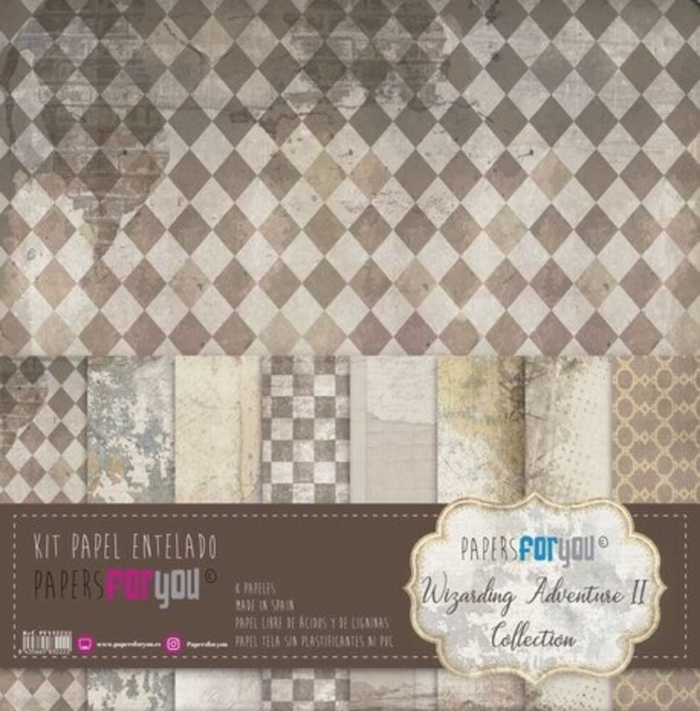 Papers For You Wizarding Adventure II 12x12 Inch Canvas (8pcs) (PFY-13222) Papers For You Wizarding Adventure II 12x12 Inch Canvas (8pcs) (PFY-13222)