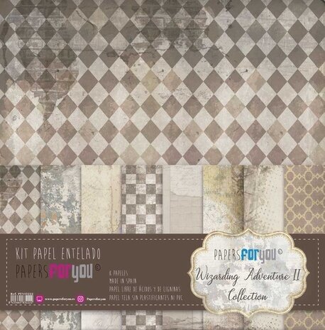 Papers For You Wizarding Adventure II 12x12 Inch Canvas (8pcs) (PFY-13222) Papers For You Wizarding Adventure II 12x12 Inch Canvas (8pcs) (PFY-13222)