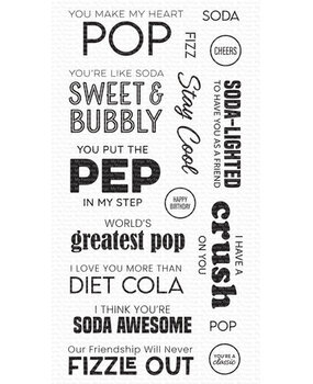 My Favorite Things Soda Pop Clear Stamps (CS-849)